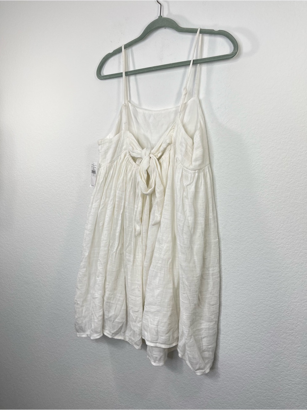 American Eagle Outfitters NWT White Baby Doll Dress size Large - Picture 3 of 11